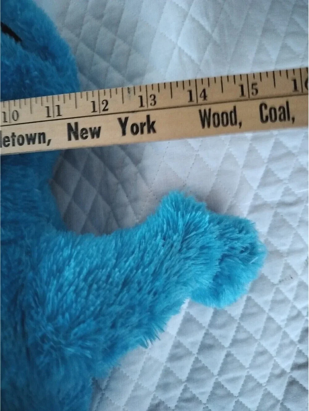 Sesame Street Cookie Monster Plush Toy 16” Blue Hang Crib Baby